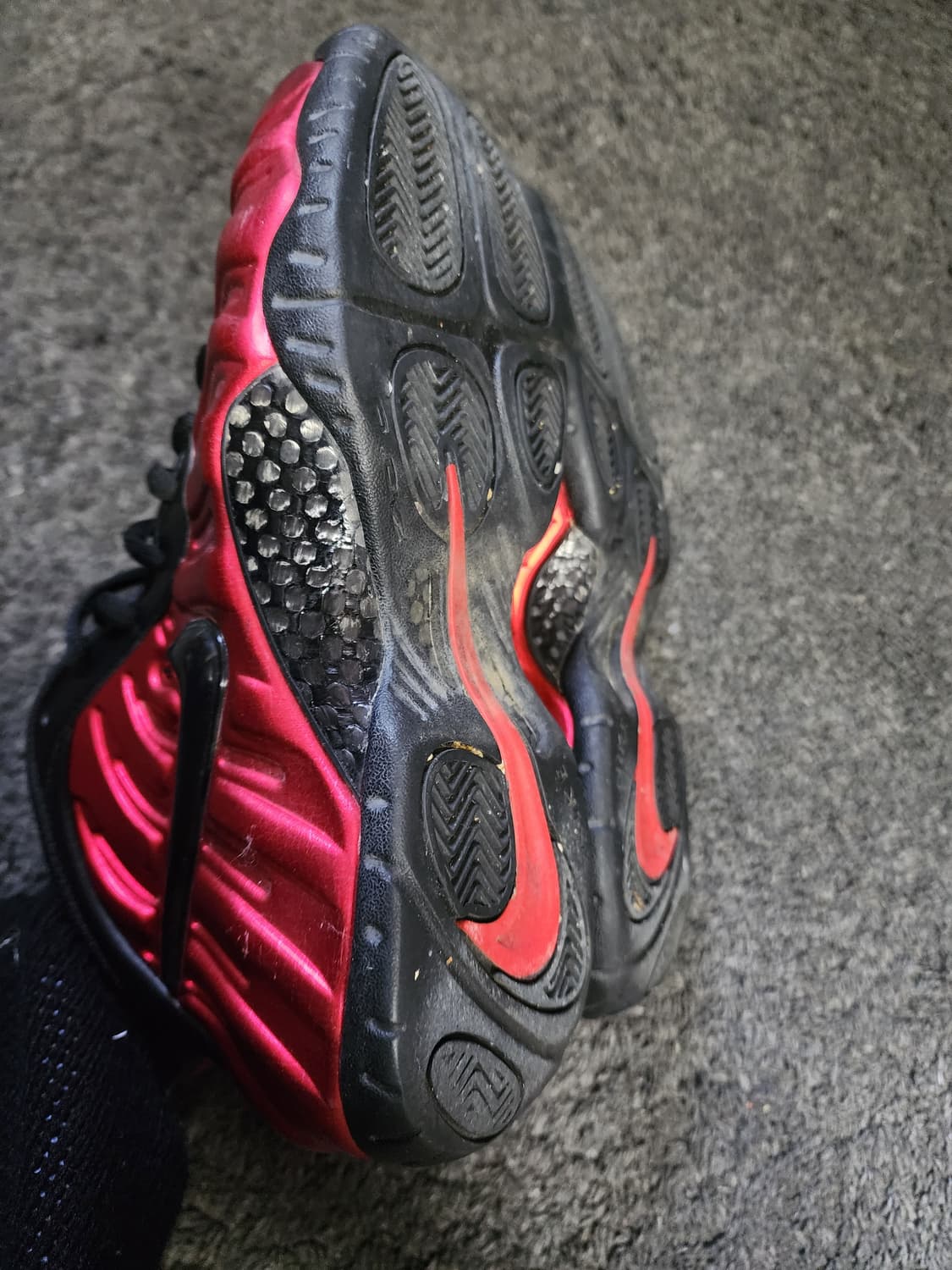 나이키 에어 폼포짓 프로 유니버시티 레드 265 상품이미지8