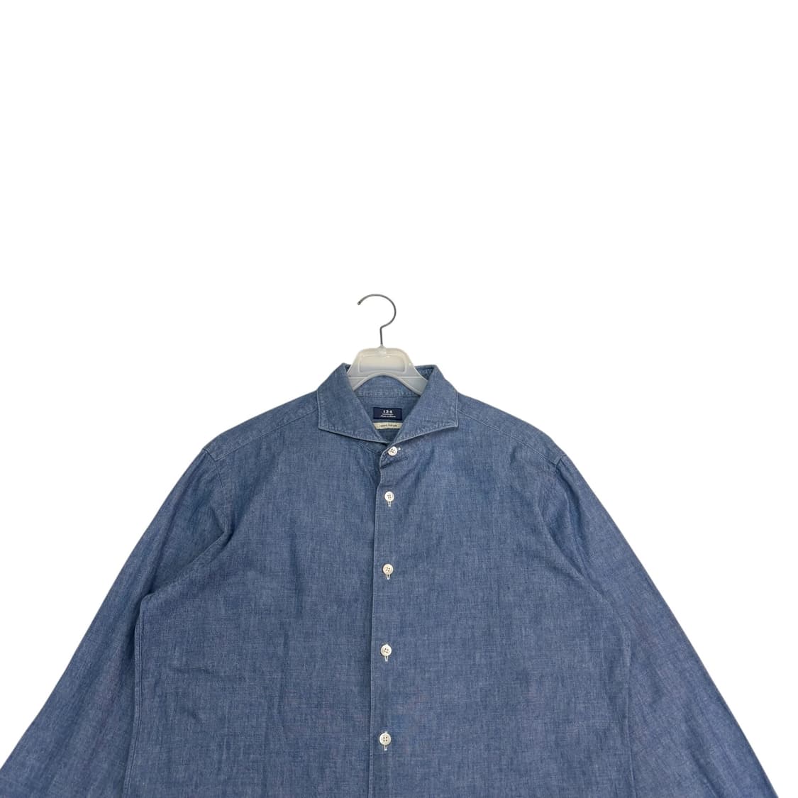 카마쿠라 Kamakura 와이드카라 솔리드 셔츠 상품이미지2