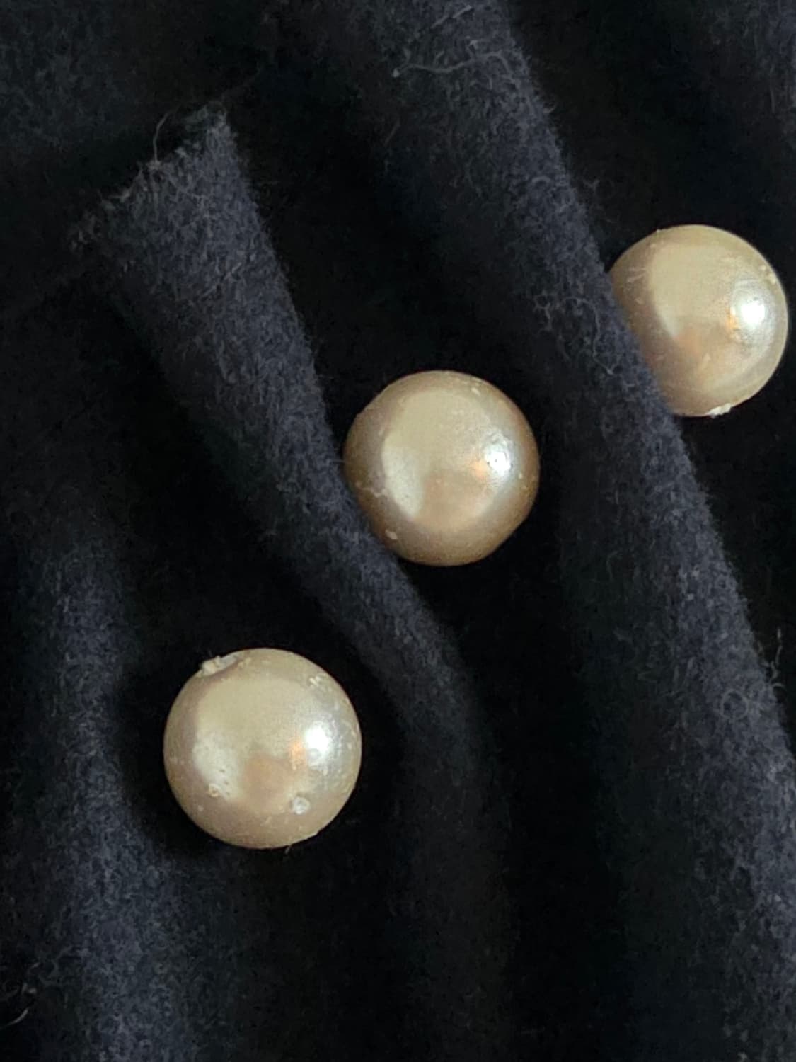 Mother of Pearl 네이비 롱코트 M(66) 상품이미지4