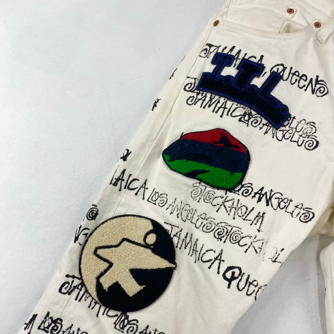 스투시 X 아워레가시 X 데님티어스 TTL 501 데님 진 (29)  - 상품이미지4