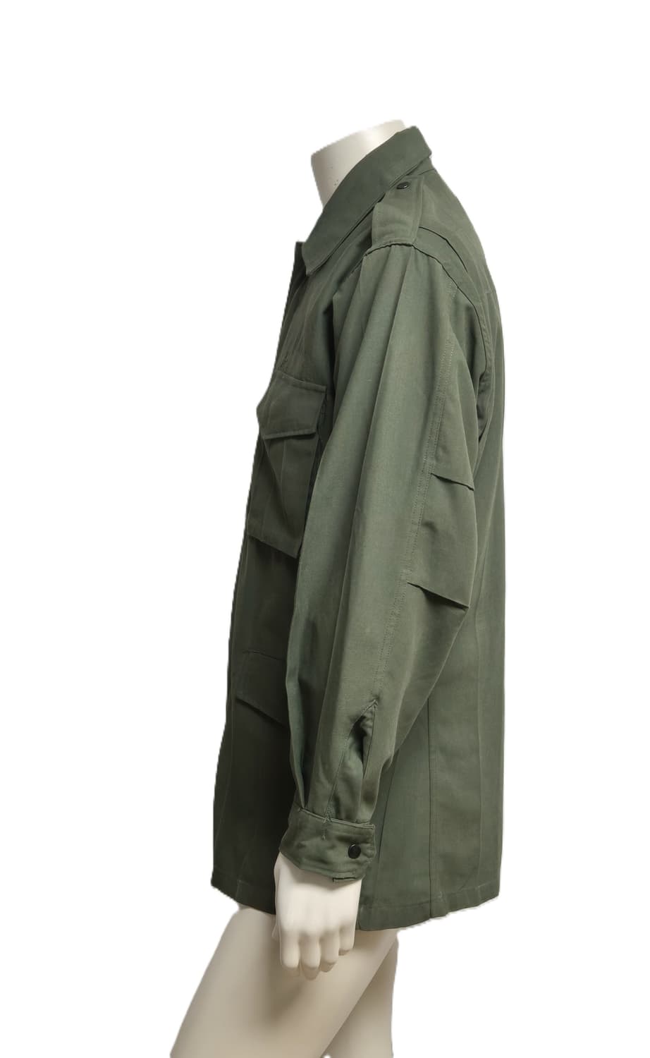 국군 구형 민무늬 야전상의 전투복 상의 자켓 (L) 상품이미지2