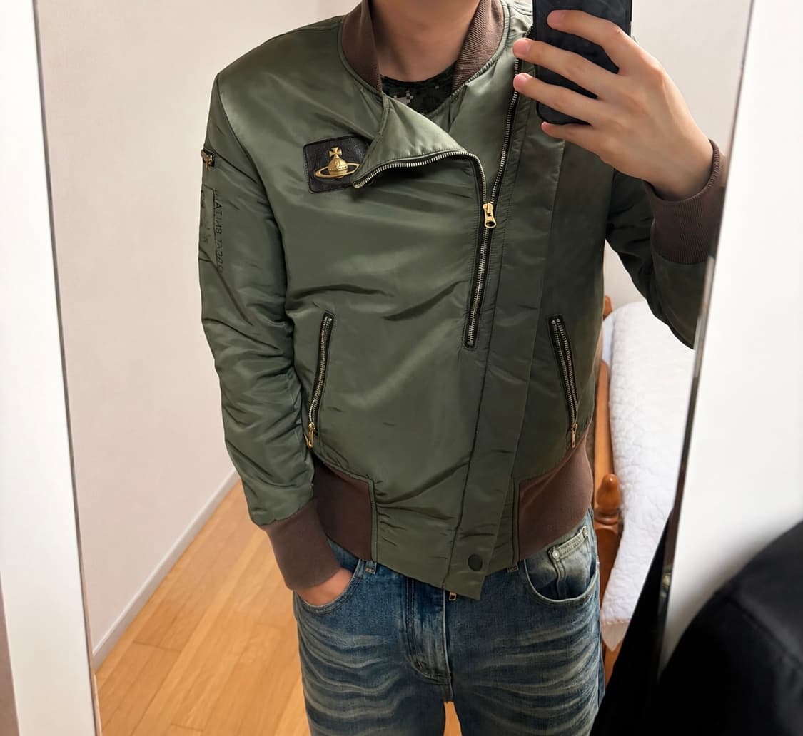 VIVIENNE WESTWOOD MA-1 FLIGHT JACKET 상품이미지5