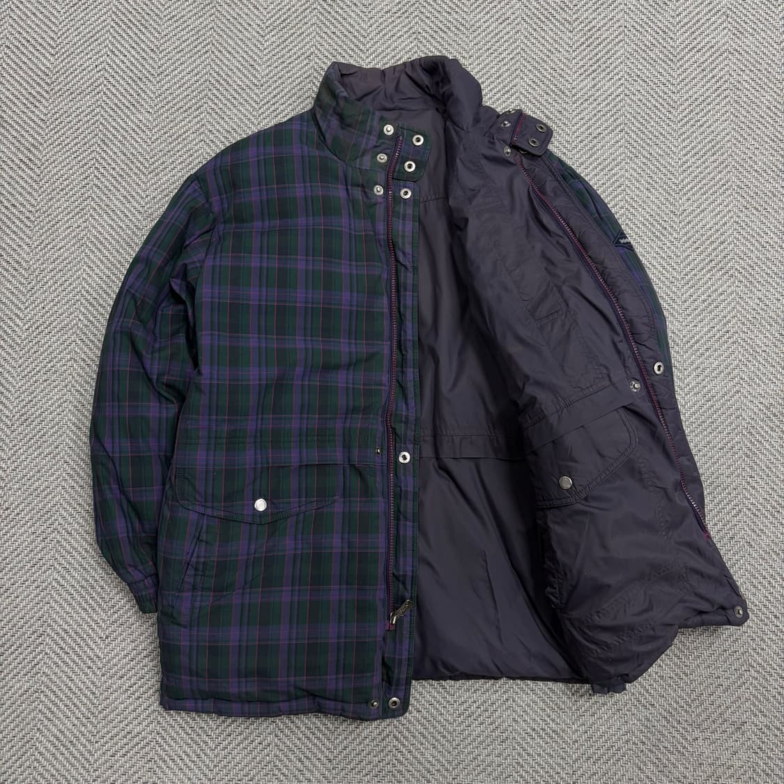 입생로랑 리버시블 구스다운 체크패딩 v1583 상품이미지5