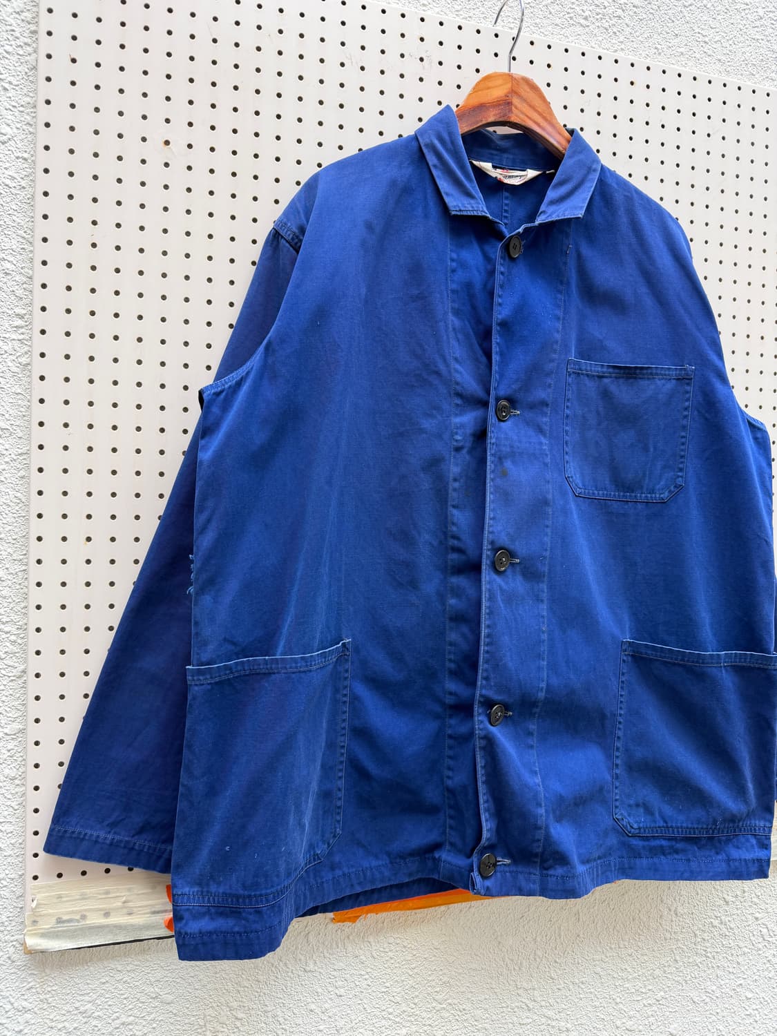 FADED WASHED NAVY OLD VINTAGE 프렌치워크자켓 상품이미지5