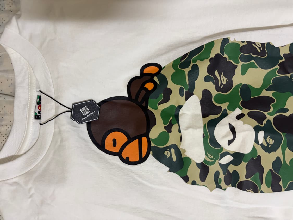 베이프 반팔 새 상품 상품이미지1