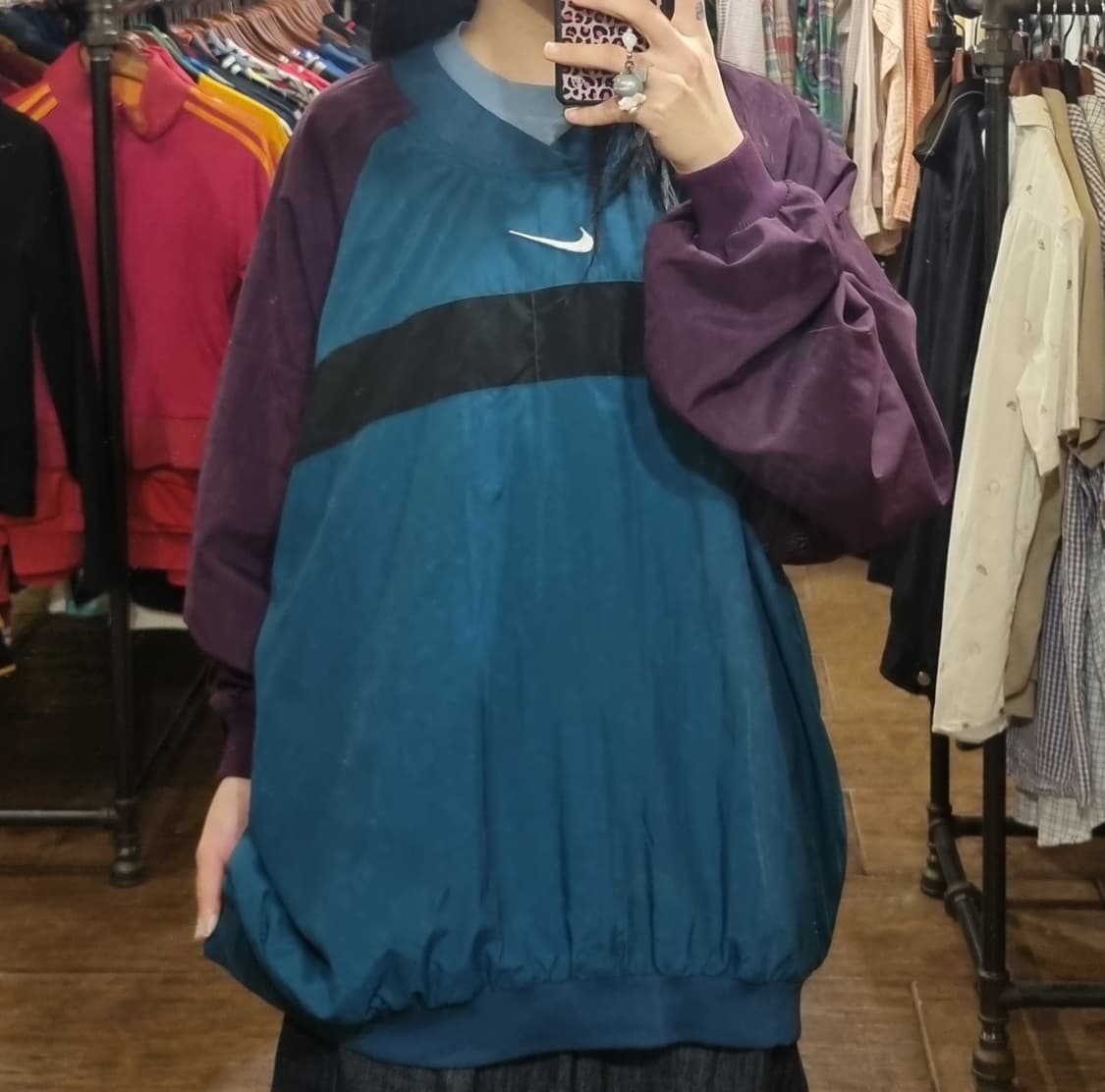 [Hi] nike 나이키 웜업 그린 / 퍼플 상품이미지3