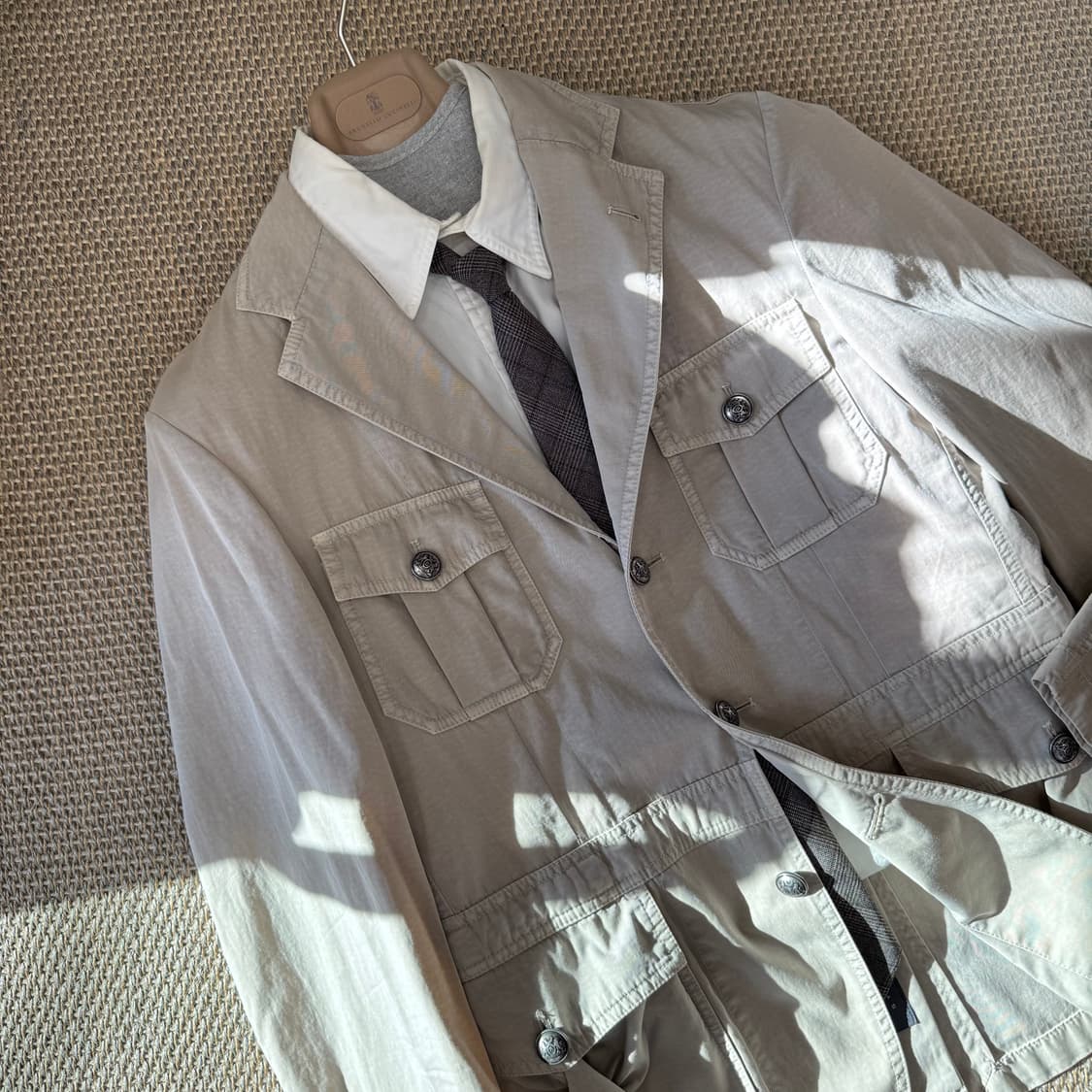 LUBIAM 이탈리안 최상급 헌터 사파리 블레이저 상품이미지1