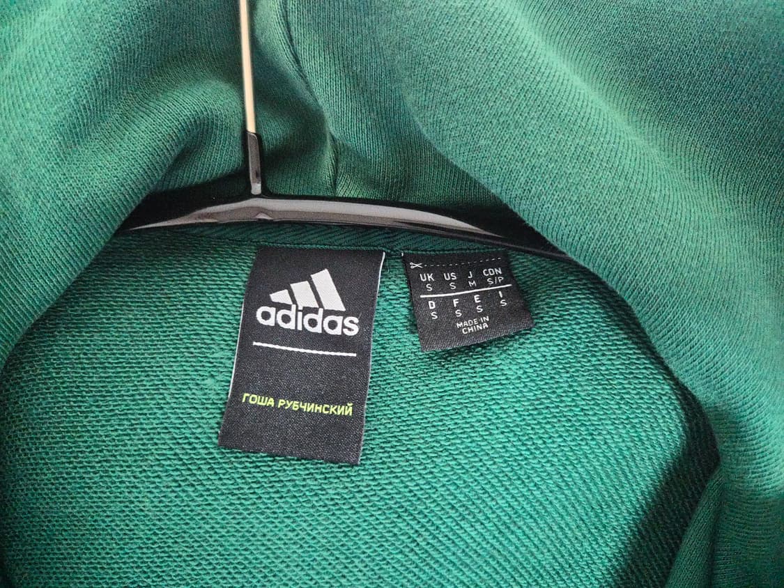 [S] 고샤루브친스키x아디다스 후드집업 그린 상품이미지3
