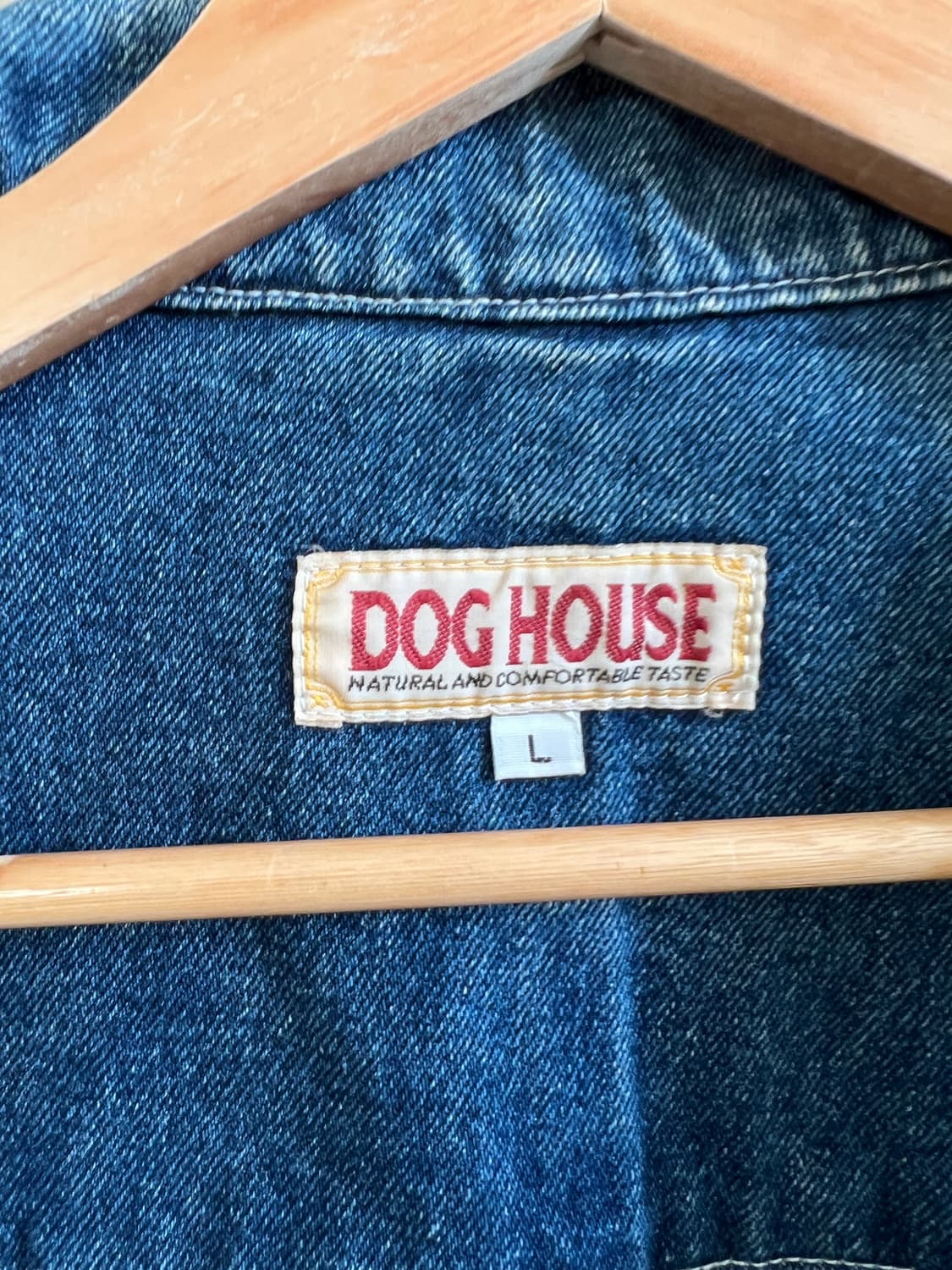 90s DOG HOUSE 데님 워크 자켓 상품이미지5