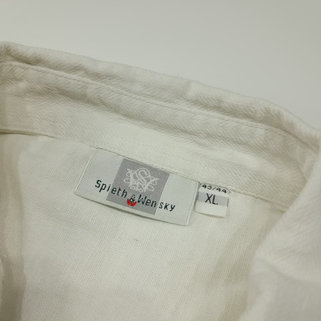 CL669 2XL S&W 00s 린넨 트라흐텐 바바리안 알펜 셔츠 상품이미지3