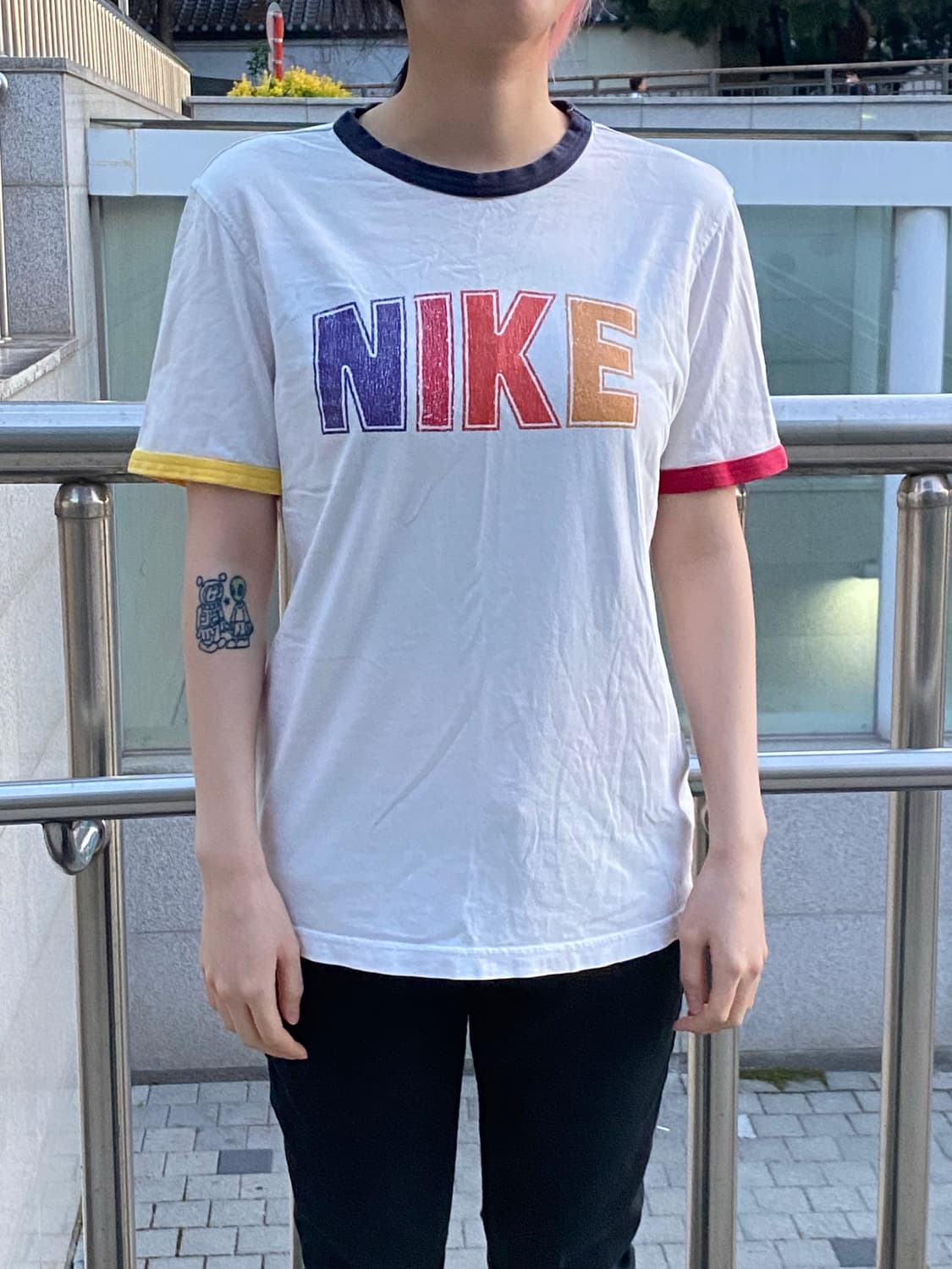 Nike Vintage Linger T shirt White M 상품이미지1