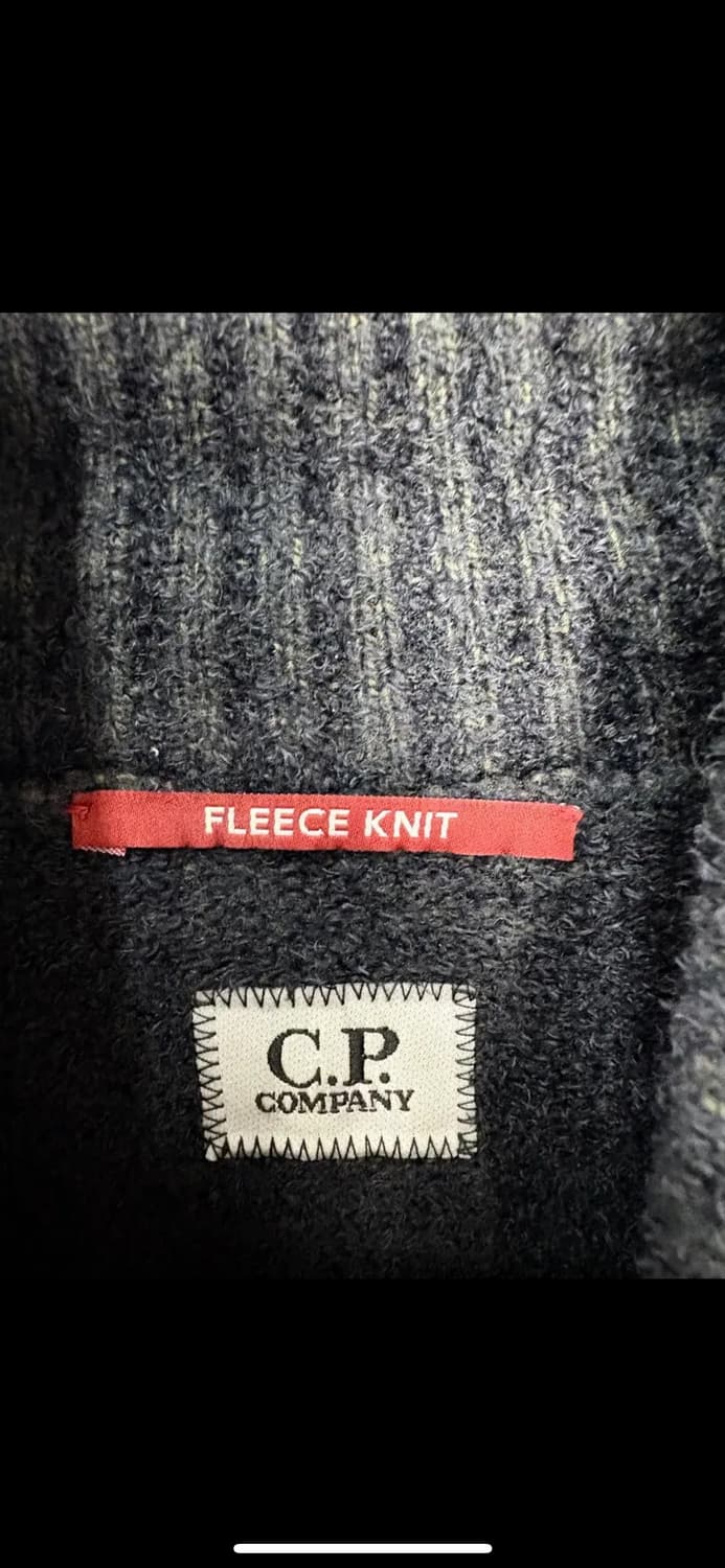CP 컴퍼니 렌즈 딥 차콜 모 터틀넥 니트 H2325 상품이미지6