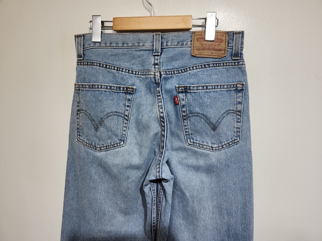 (30) 리바이스 550 청바지 연청 루즈핏 데님팬츠  상품이미지6