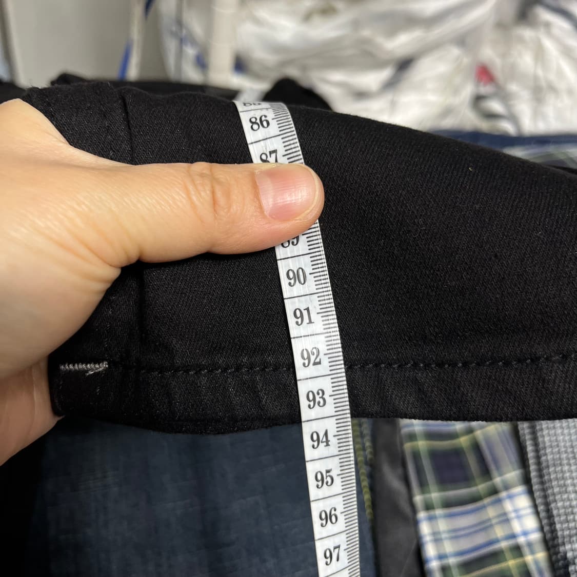 트루릴리젼 블랙 팬츠  새상품 26 상품이미지7