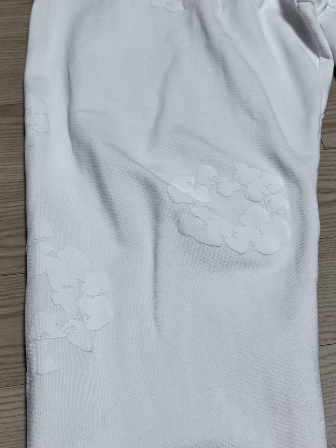 [L]데님티어스 화이트 조거 팬츠 상품이미지7