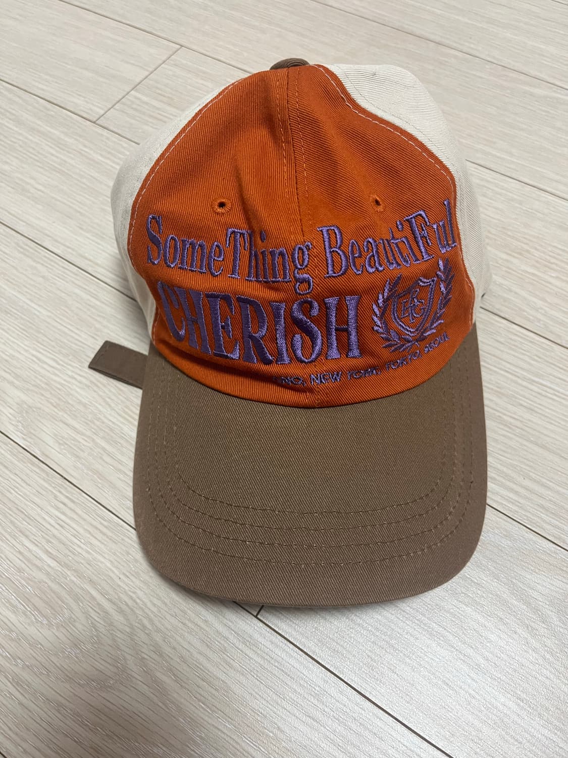 라티젠 볼캡 오렌지/브라운 상품이미지2