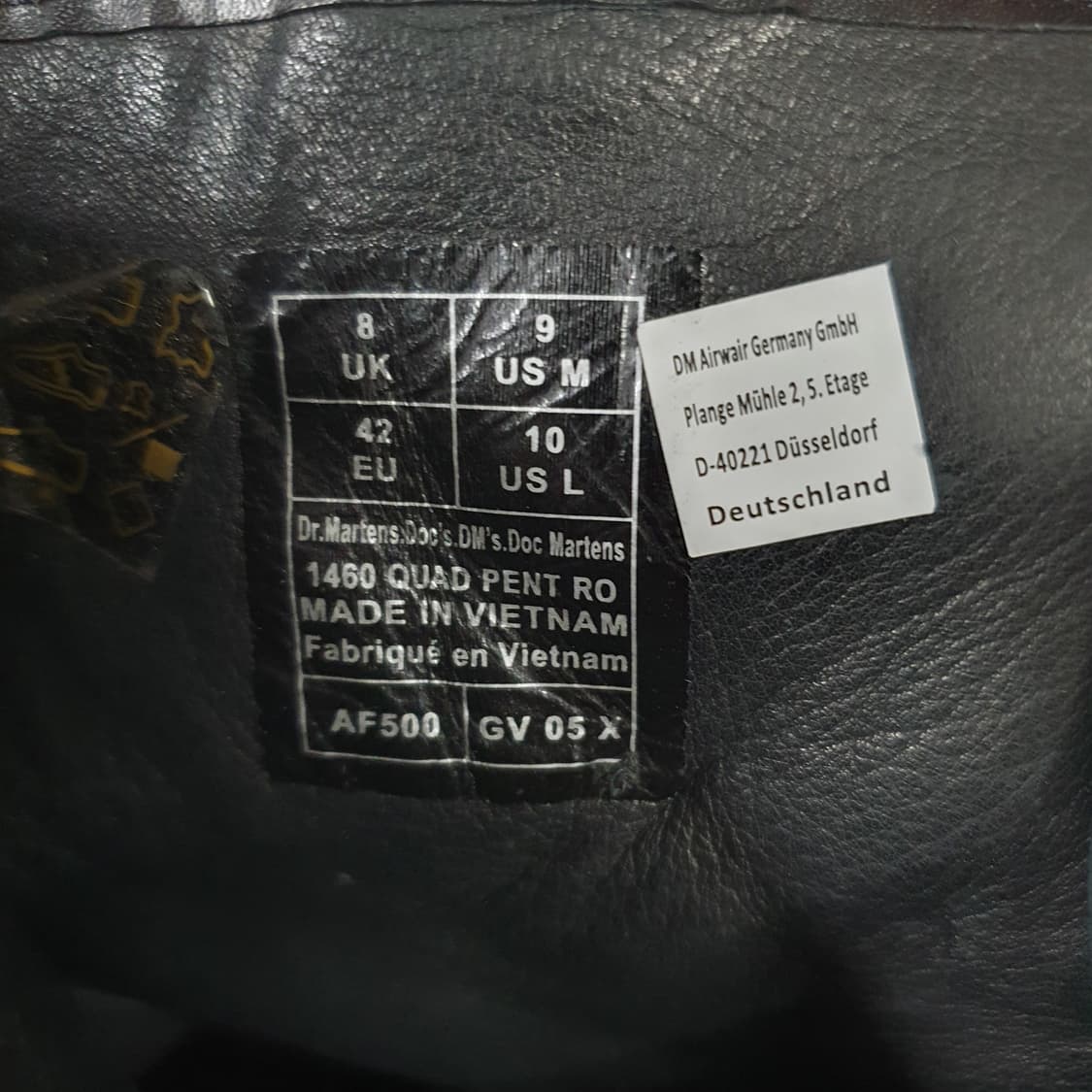 닥터마틴 X 릭 오웬스 1460 펜타그램 점보 레이스 부츠 상품이미지6
