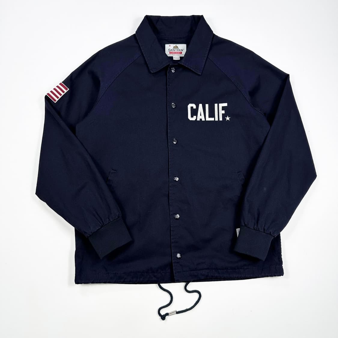 세인트페인 미카엘 네이비 코튼 코치자켓 (M) 상품이미지2