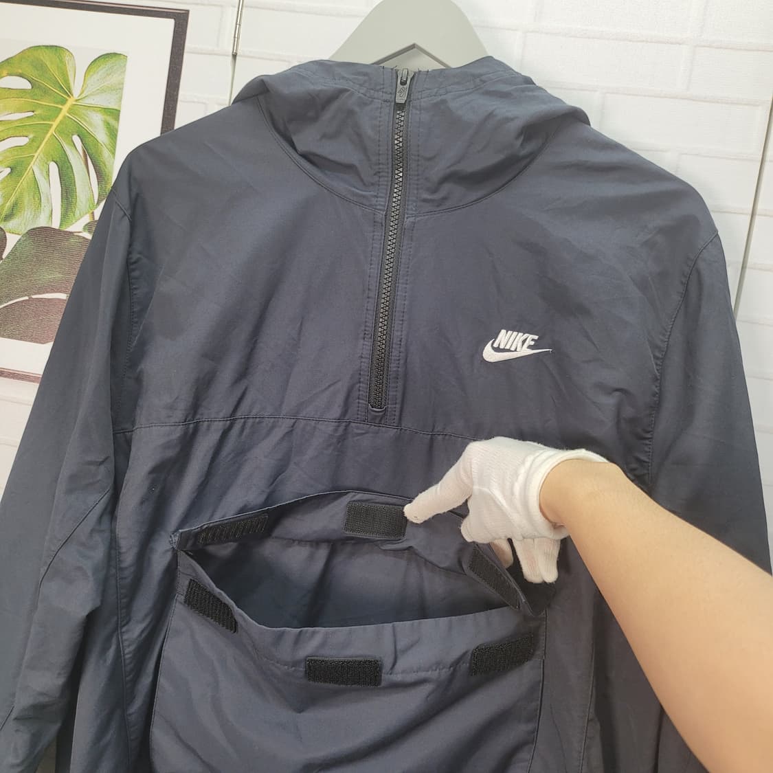 NIKE 나이키 스포츠웨어 아노락 반집업 후드 자켓 L 100 사이즈 상품이미지4