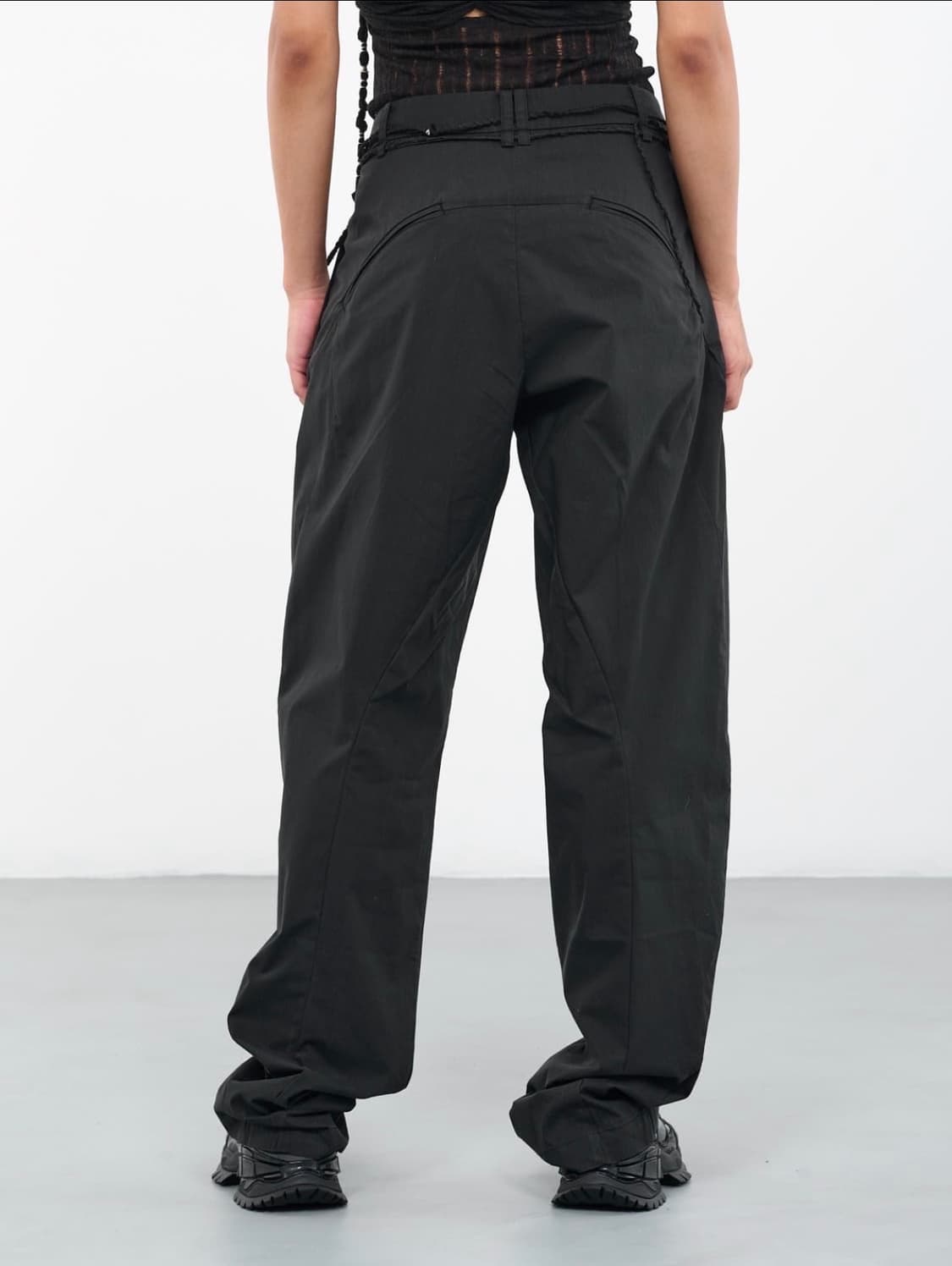 혜인서 벤티드 트라우저 2 차콜 상품이미지2