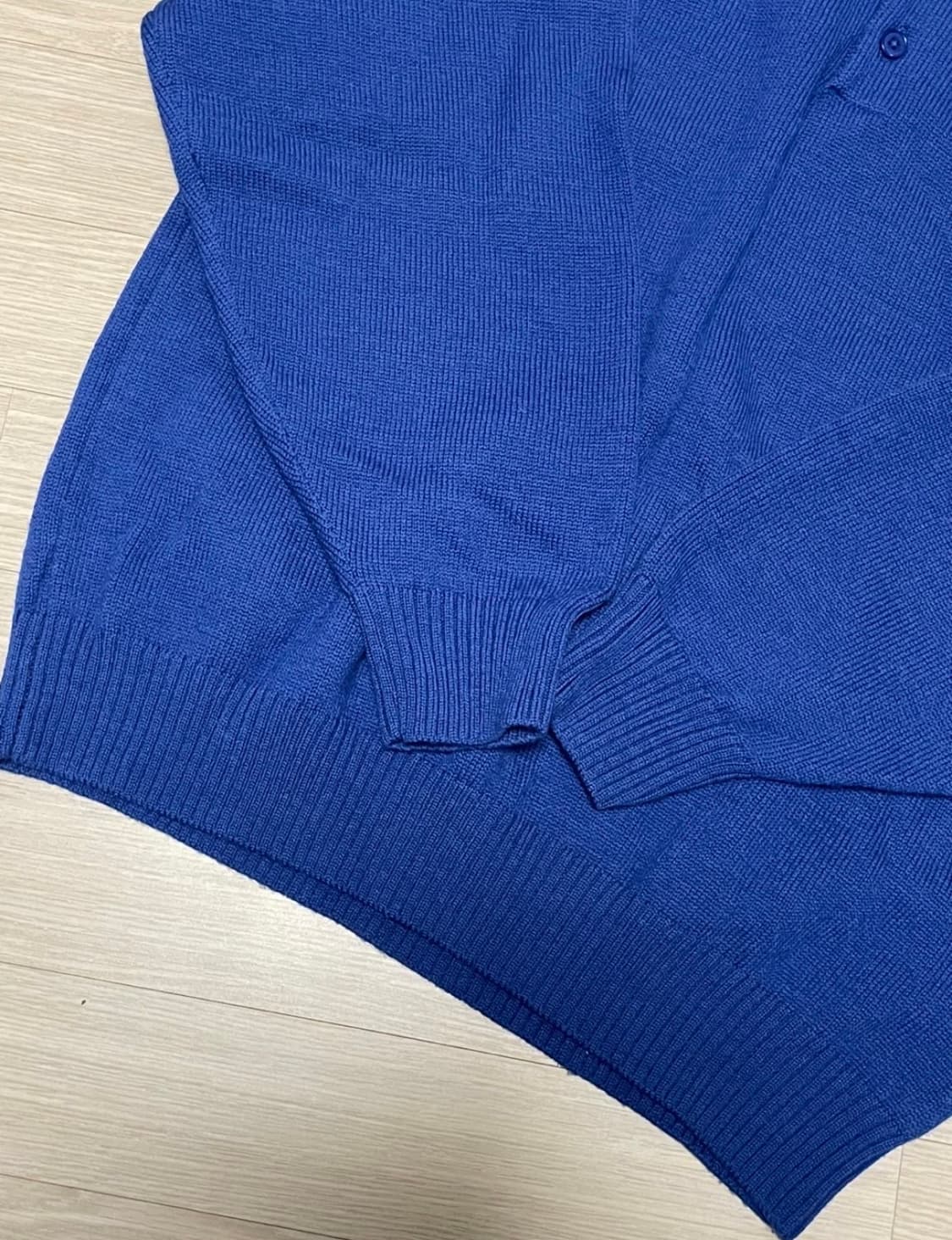 스틸바이핸드 블루 니트 100-105 상품이미지2