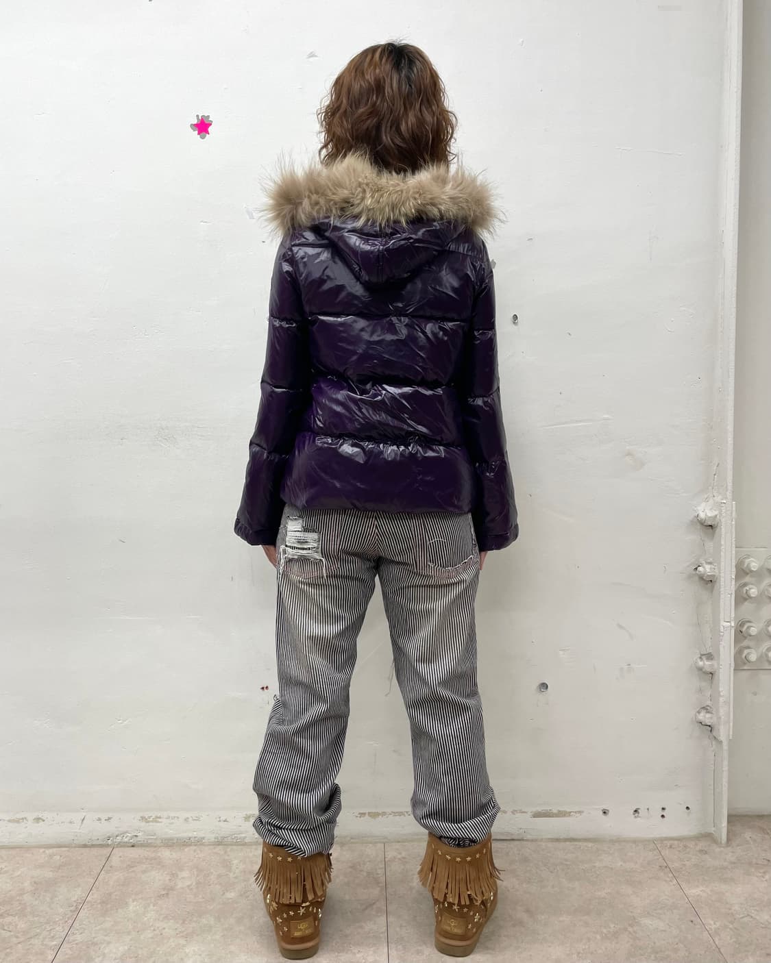 Glossy Purple Two-Way Padded  상품이미지5