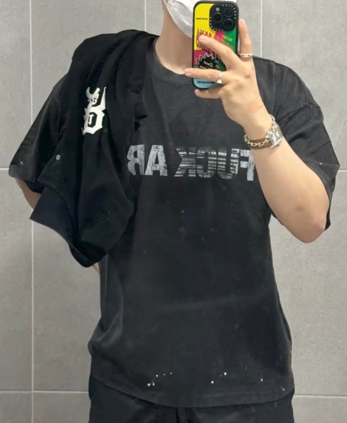 FARFROMWHAT 파프롬왓 Fxxxx ARx T-SHIRT 상품이미지3