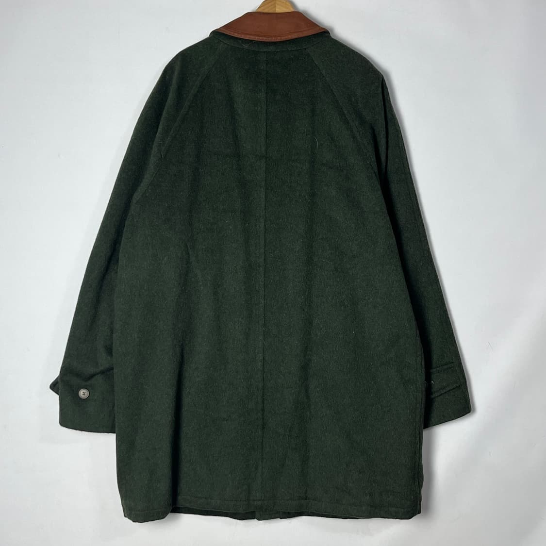 [Brooks Brothers] 90s 브룩스브라더스 레더카라 헌팅코트 상품이미지2