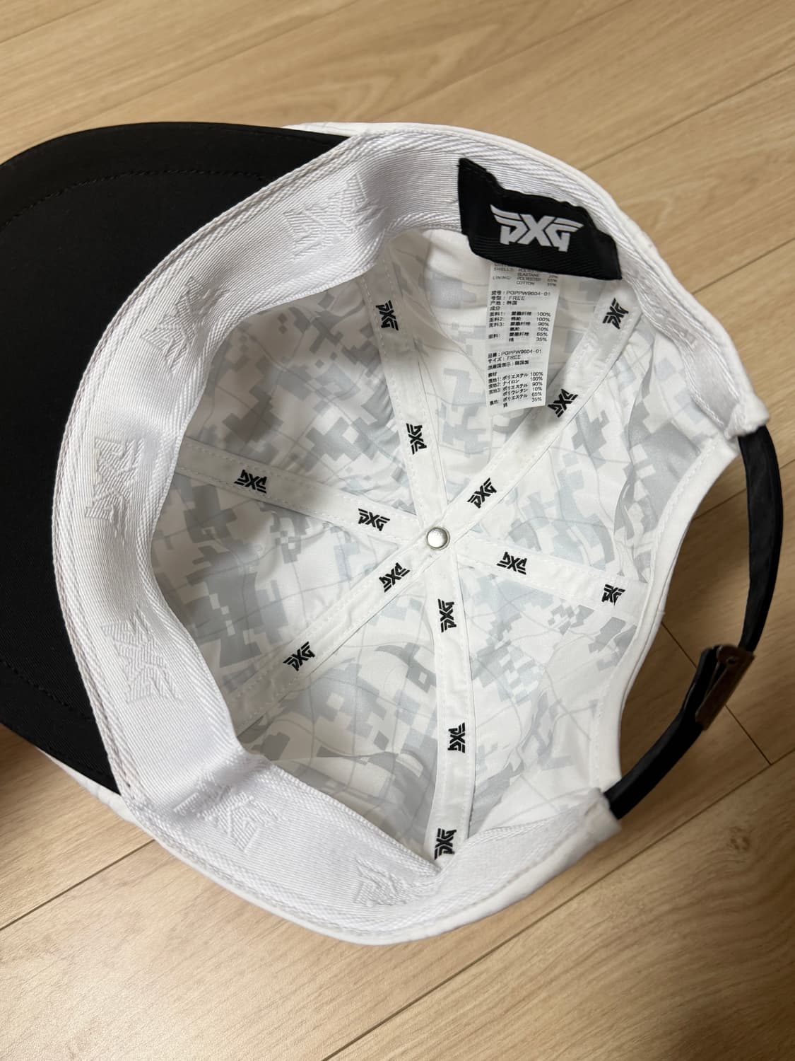(새상품) PXG 화이트 골프 캡 상품이미지5
