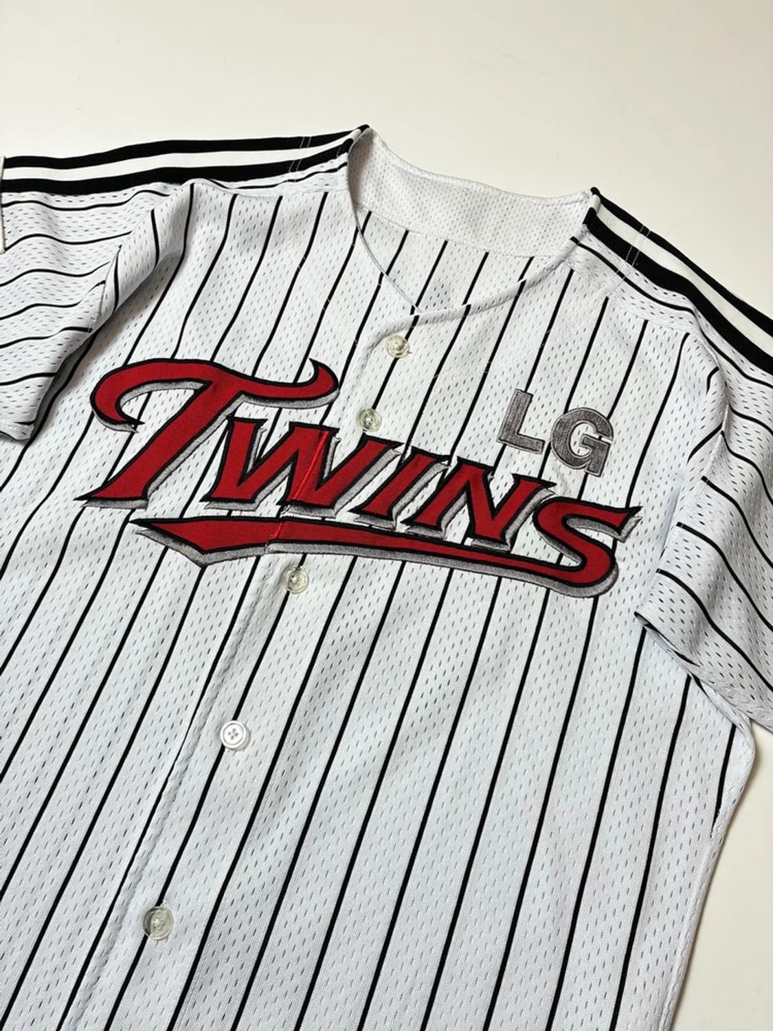 LG 트윈스 정성훈 싸인 선수 반팔 유니폼 PN9064 상품이미지4