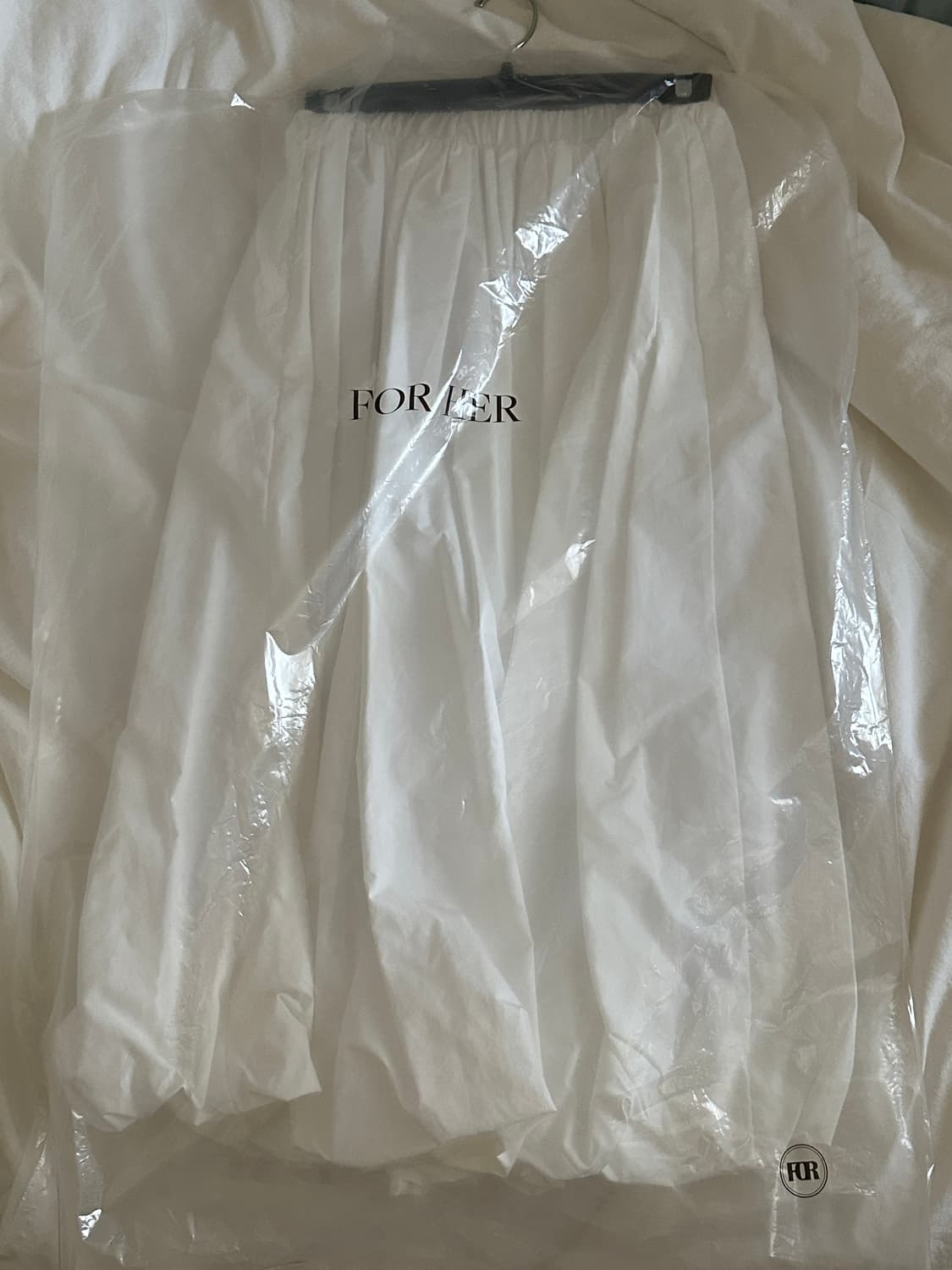 포허 벌룬 스커트 상품이미지3