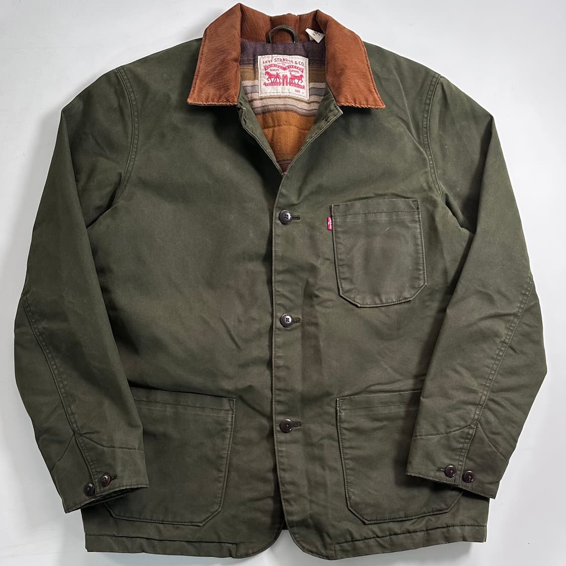 리바이스 블랙킷라이닝 워크 자켓 상품이미지1