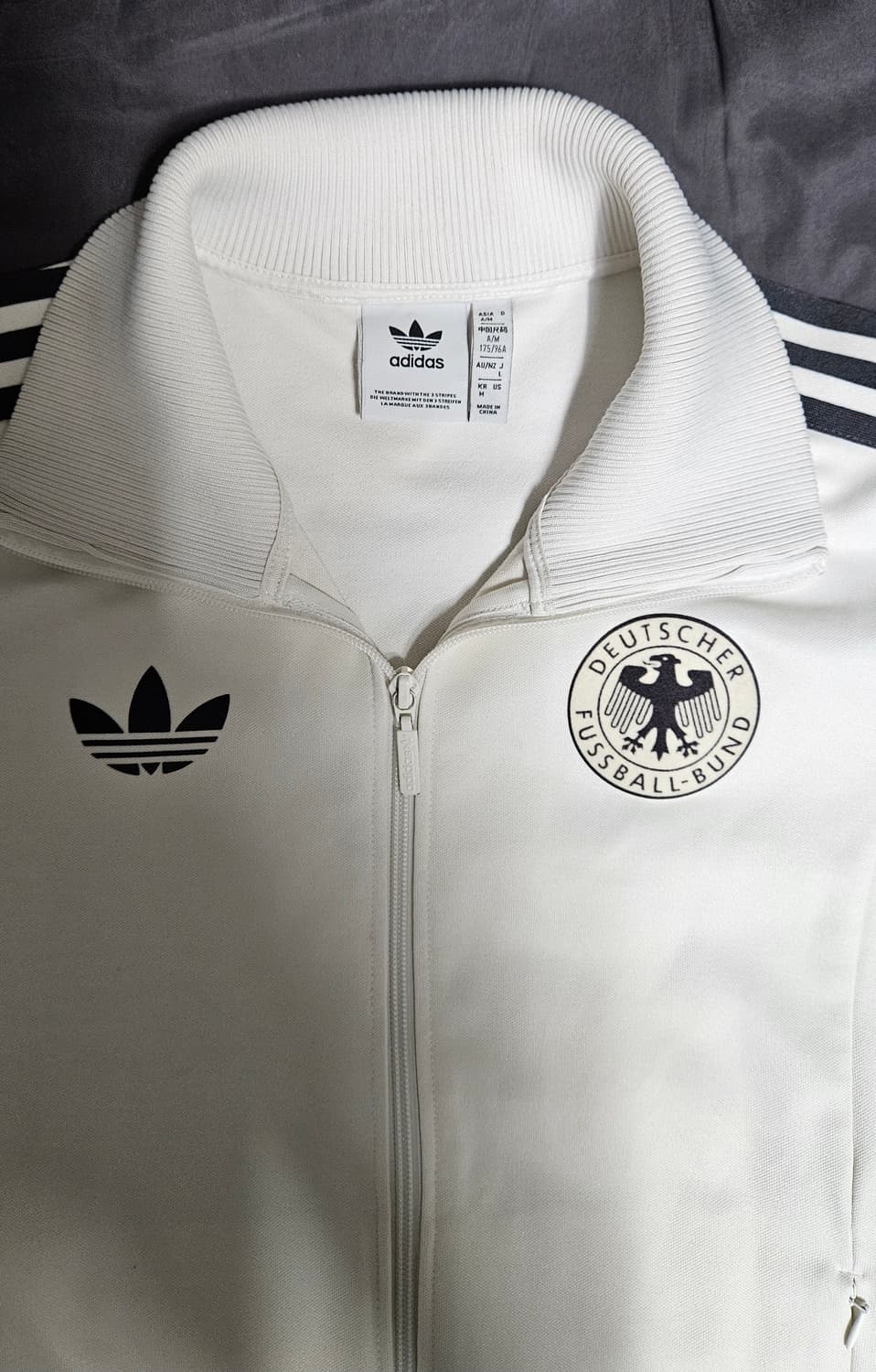크림시세38)아디다스 독일 베켄바우어 화이트 져지 KR m 상품이미지2
