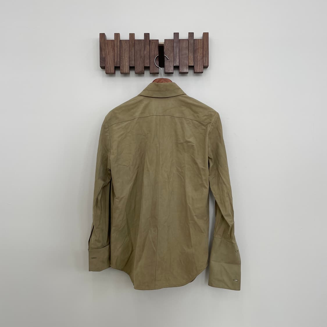 페라가모 레더 셔츠 상품이미지5