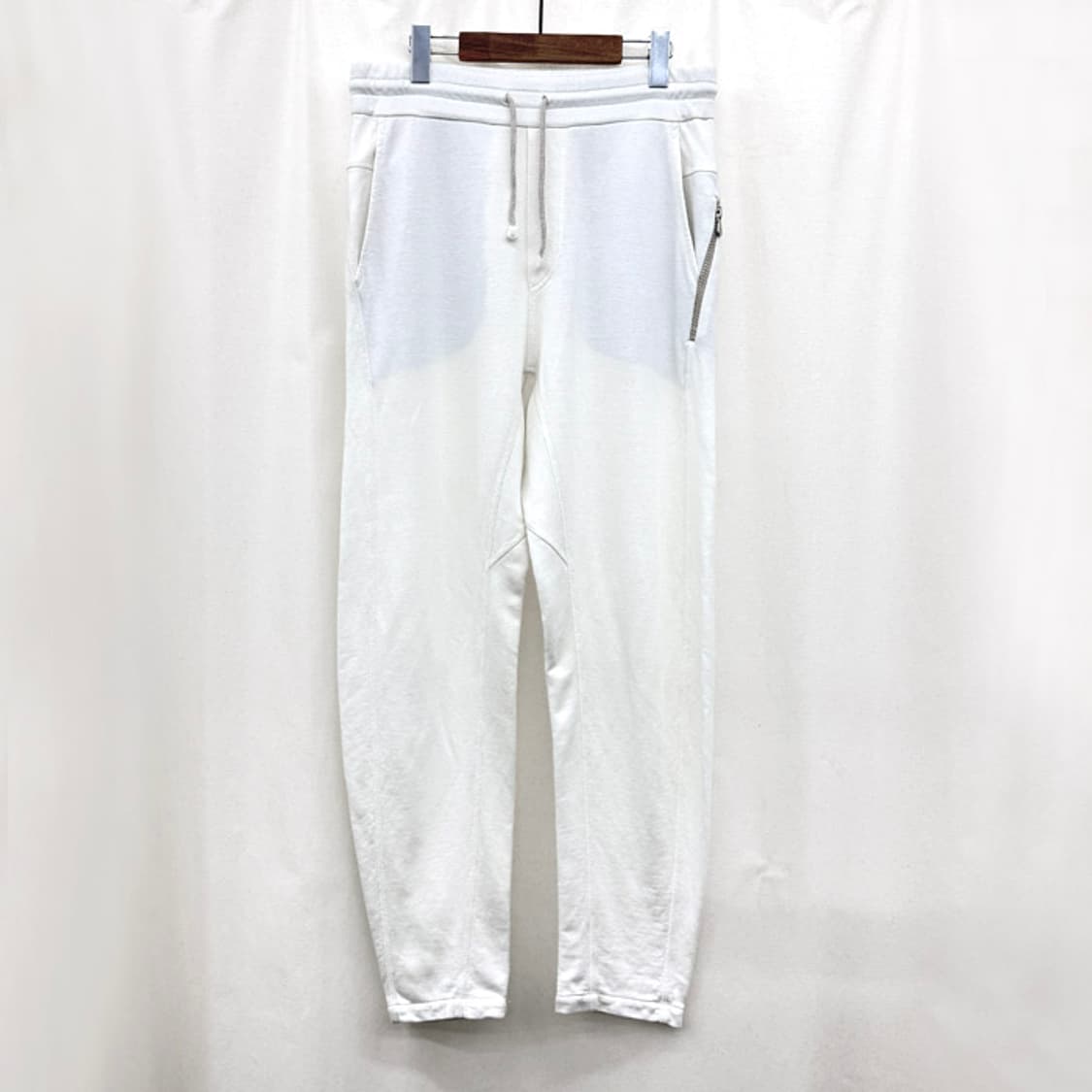 브루넬로쿠치넬리  화이트 스웻 팬츠 상품이미지1