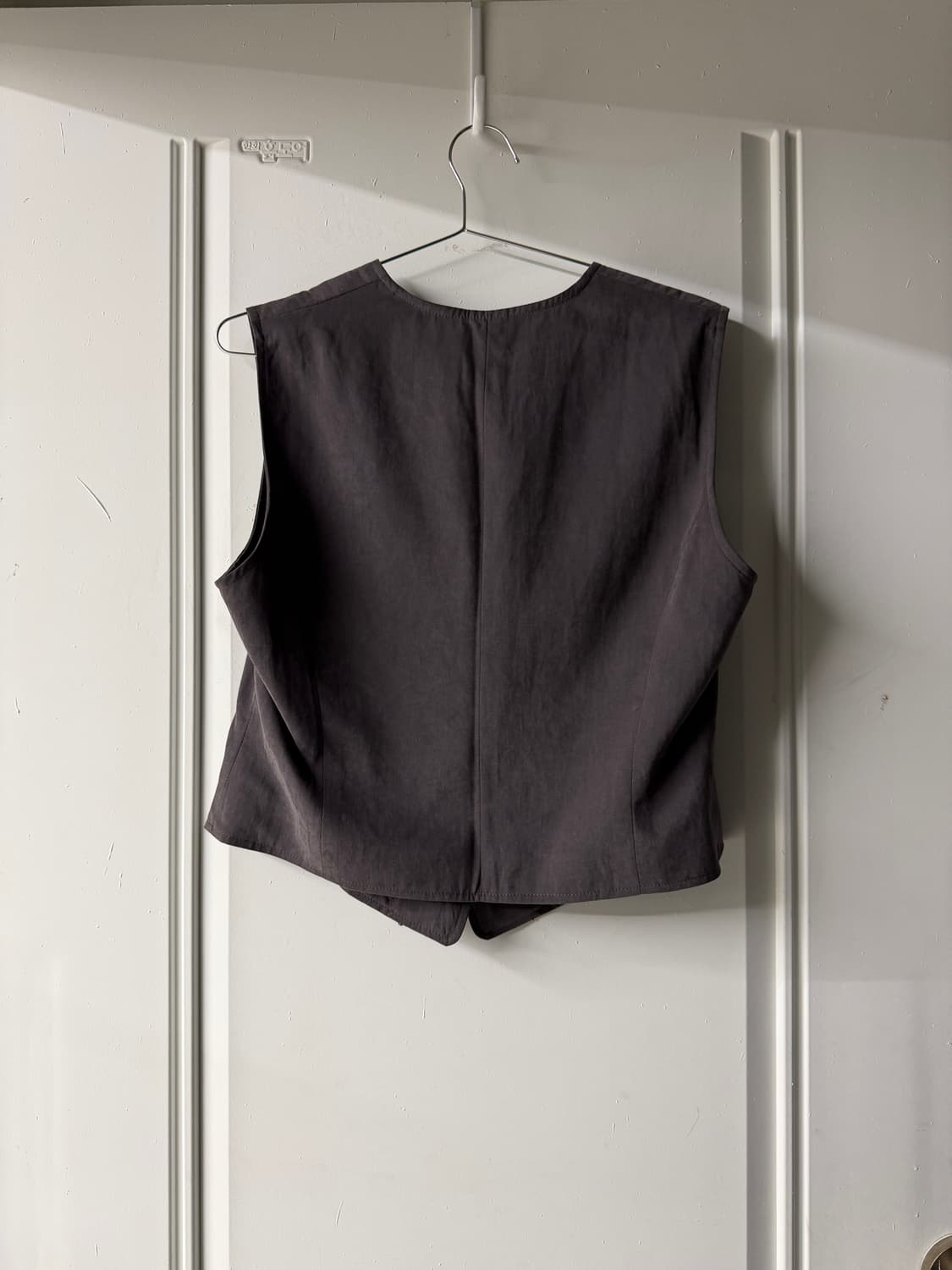 일본빈티지 차콜그레이 베스트  상품이미지6