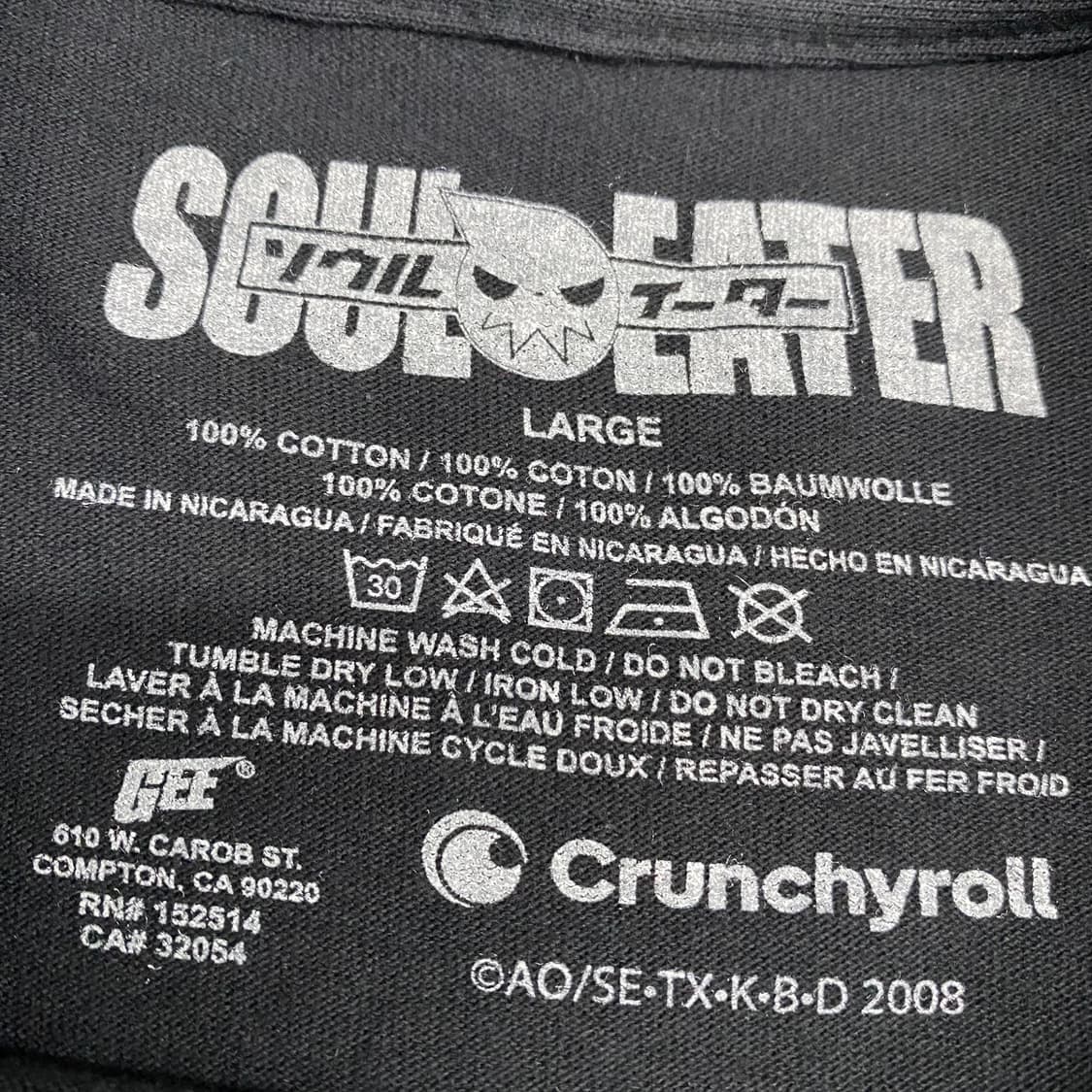 소울이터 오피셜 애니메이션 티셔츠 상품이미지3