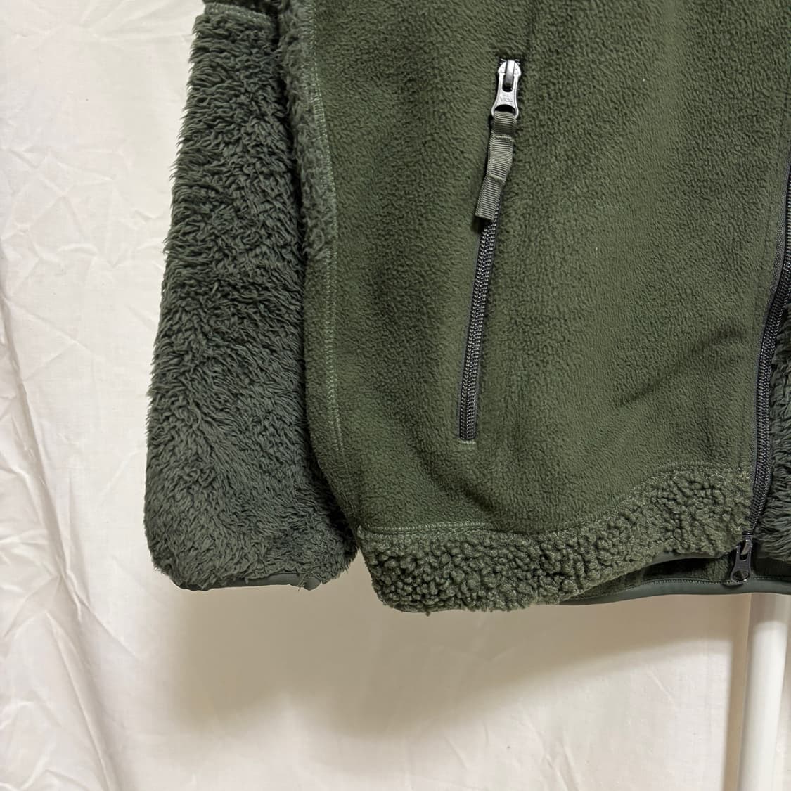 유니클로x엔지니어드 가먼츠 콜라보 플리스 집업 / 카키, M 상품이미지6