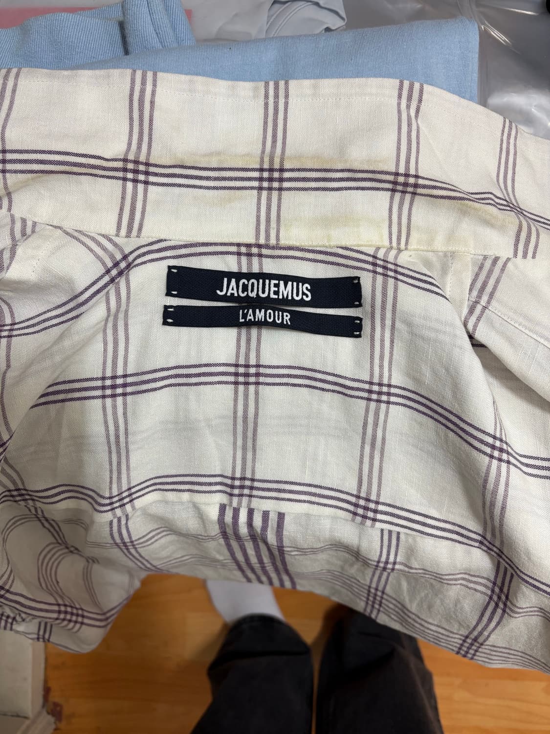 자크뮈스 /Check La Chemise Jean Short Sleeve 상품이미지8