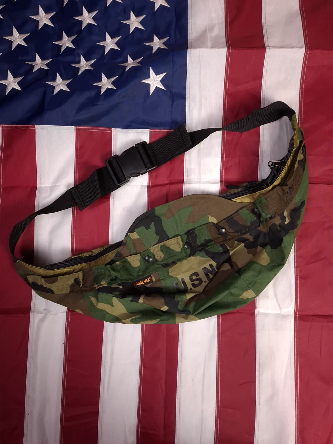 새제품 오리지날 미군 우드랜드 고어텍스 리폼 힙색 상품이미지2