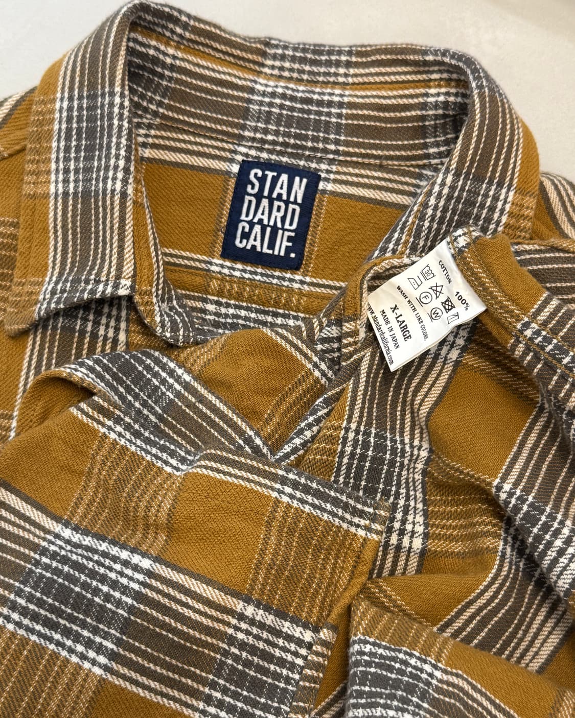 스탠다드 캘리포니아 헤비 플란넬 셔츠 상품이미지5