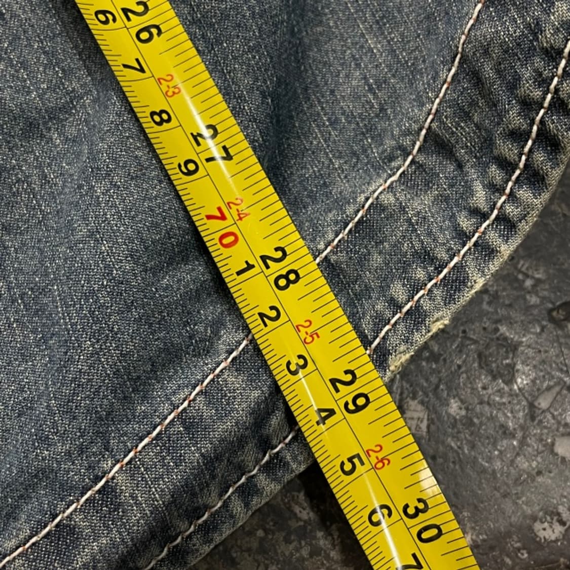 105 슈퍼드라이 페인팅 데님셔츠 상품이미지9