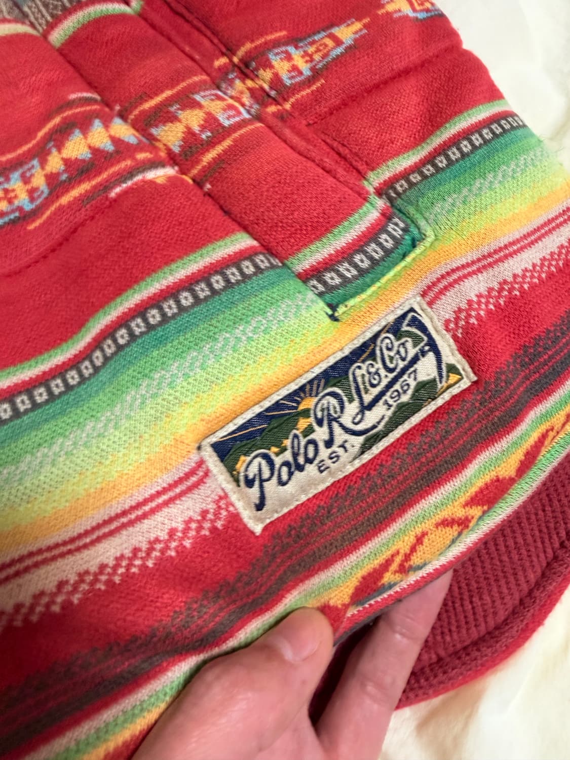 폴로 랄프로렌 아즈텍 패딩베스트 상품이미지2