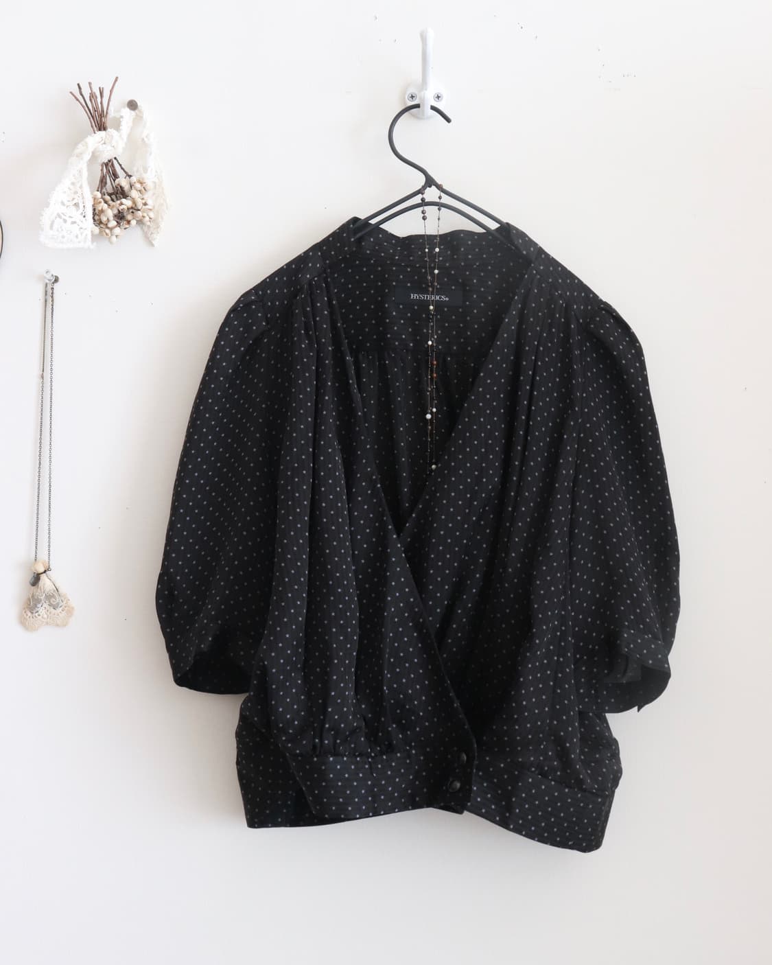 [Hysteric Glamour] Black Star Blouse 상품이미지10
