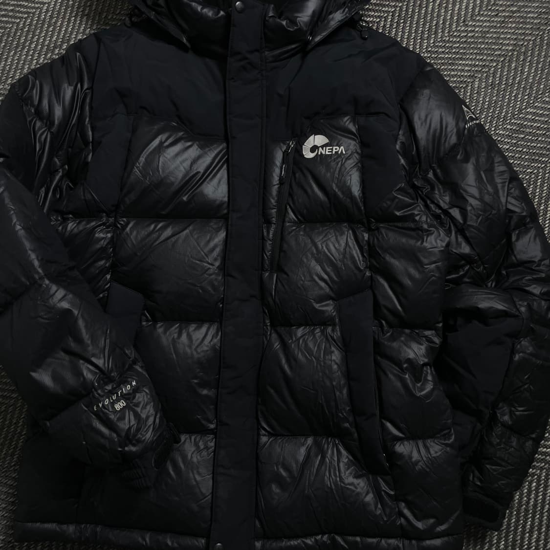 네파 구스다운 에볼루션 800 마운틴 패딩 블랙o 4533 상품이미지3