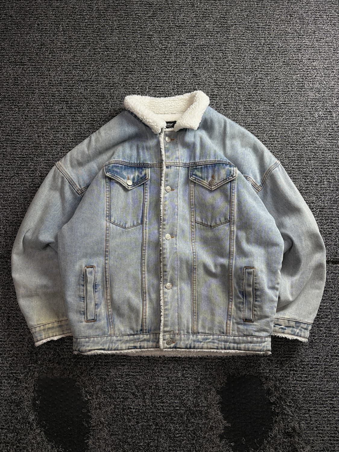 세인트페인 보아 데님 쉐르파 트러커 자켓 3921 상품이미지2