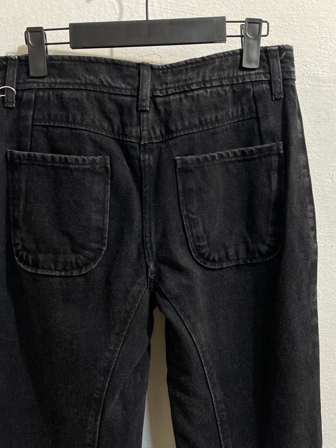 시스템 워싱 코튼 와이드 팬츠 상품이미지7