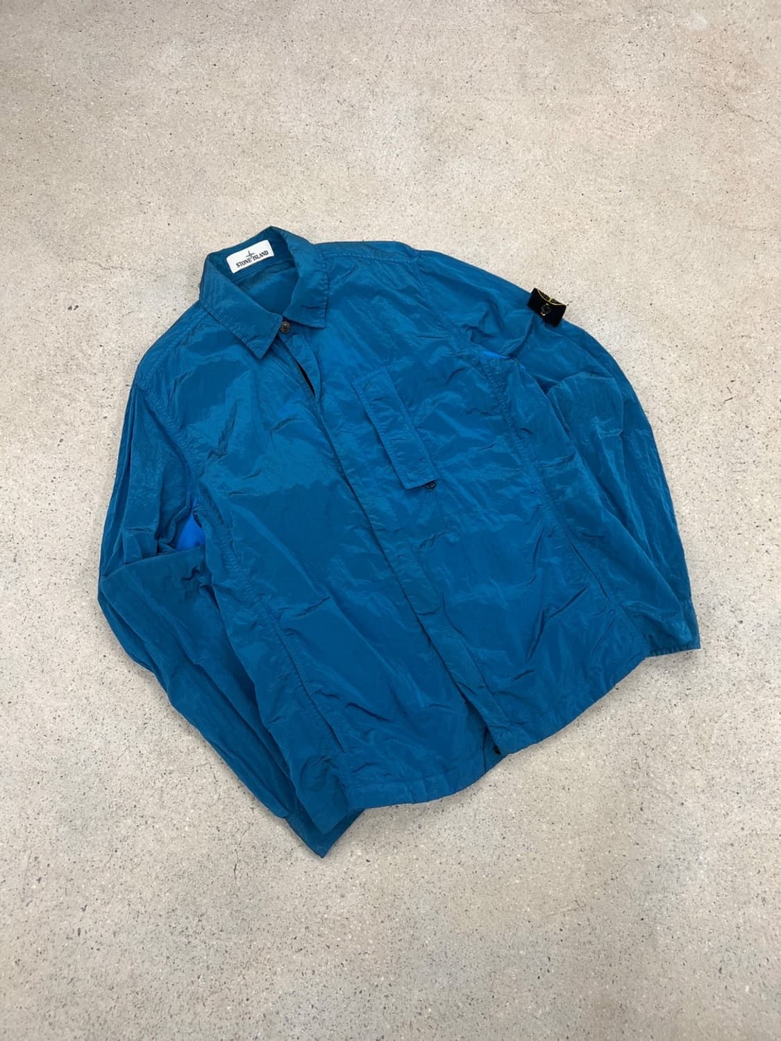 스톤아일랜드 18ss 와펜 나일론 메탈 오버셔츠 상품이미지3