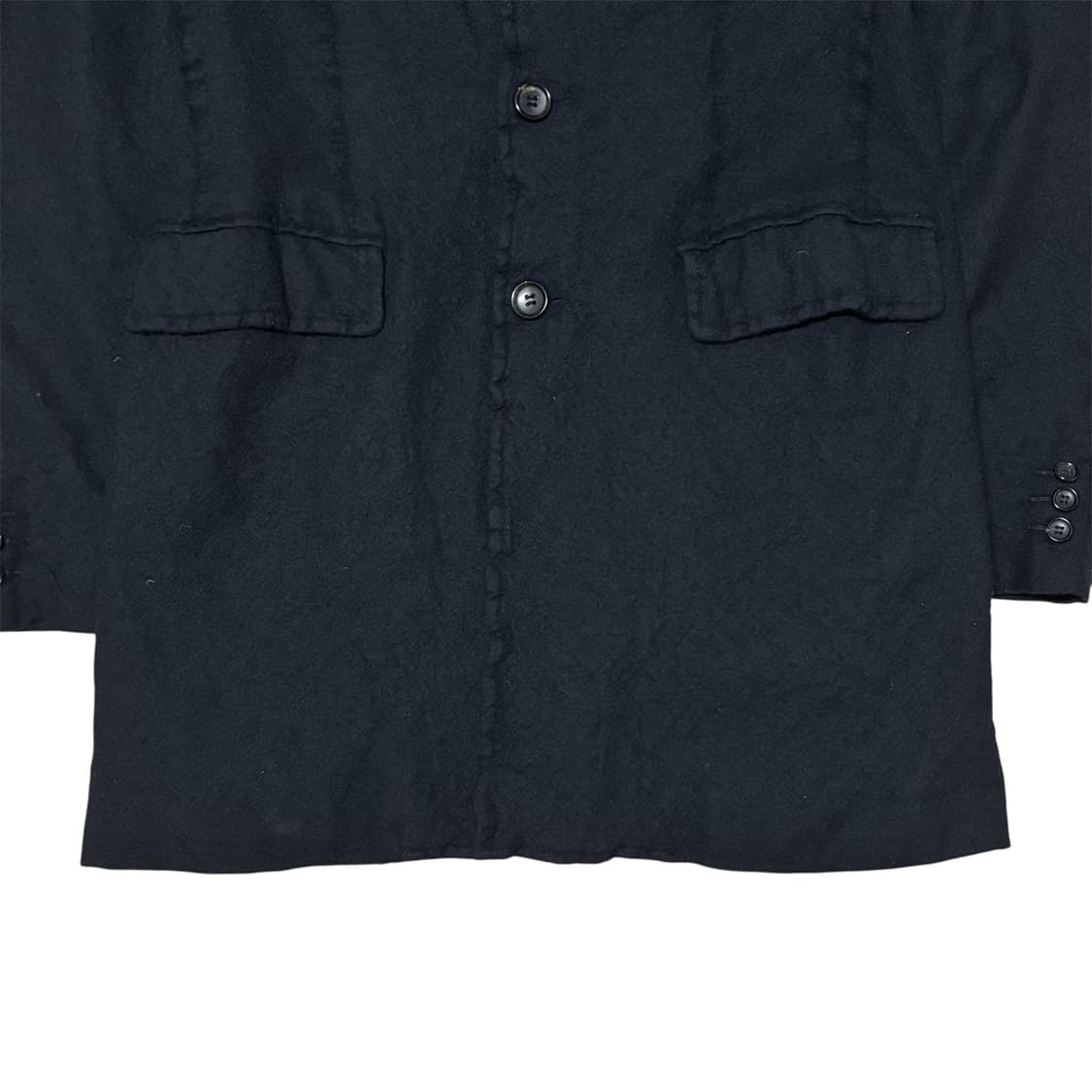 [M] 꼼데가르송 옴므 10AW 축융 울 체스터 코트 상품이미지3