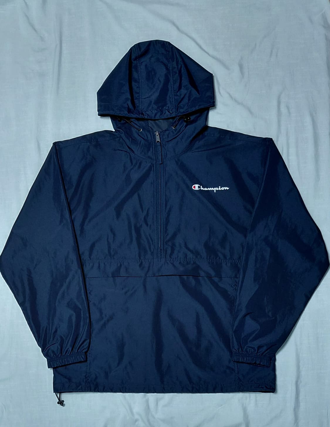 Champion 챔피온 정품 네이비 아노락 윈드브레이커 (L사이즈) 상품이미지1